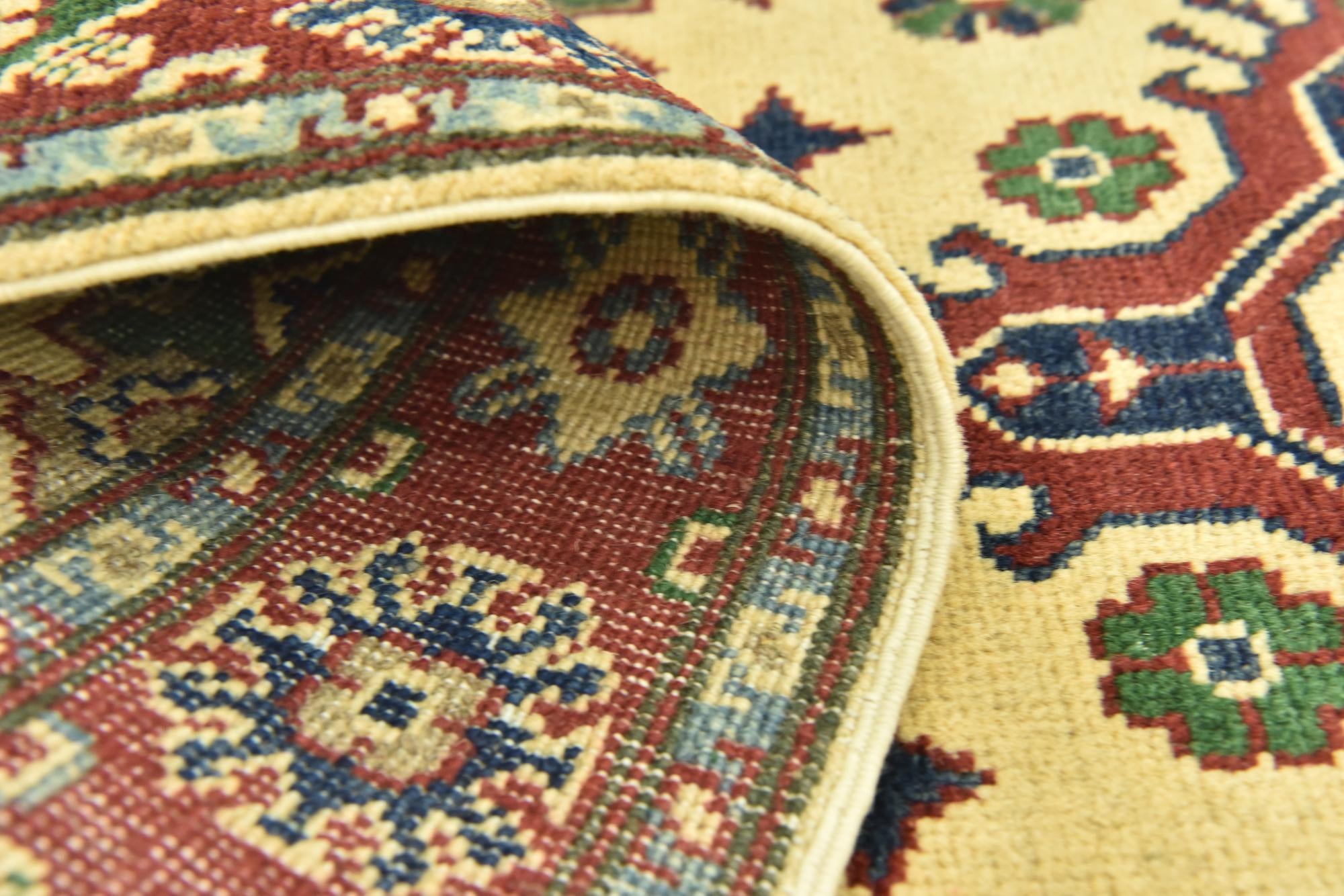 2' 6 x 4' 3 Hand Knotted Kazak Rug