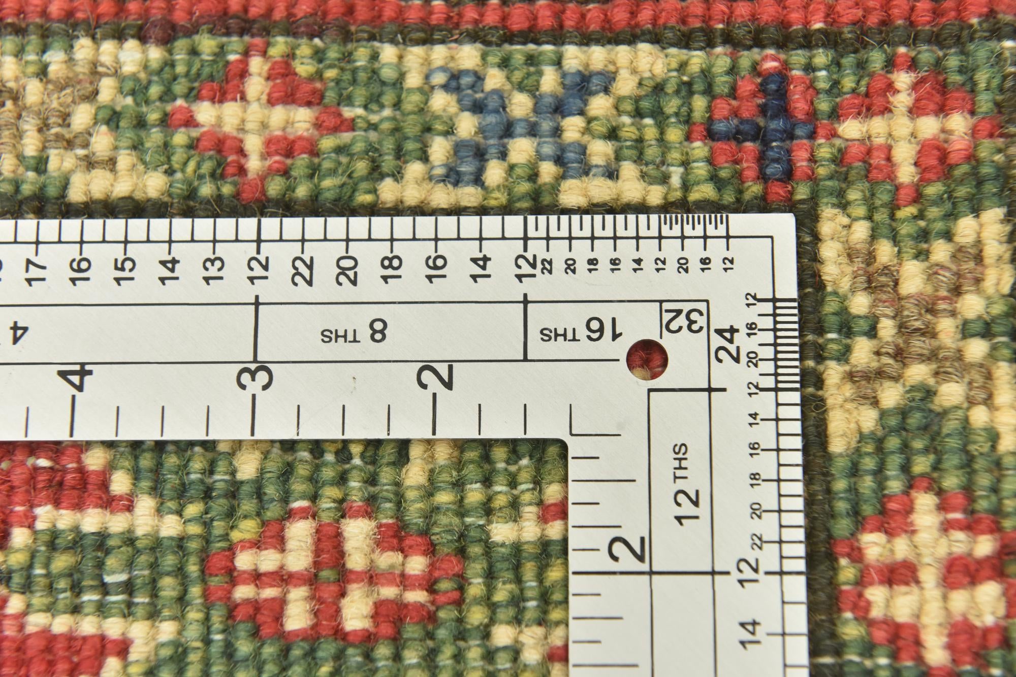 3' 10 x 5' 8 Hand Knotted Kazak Rug
