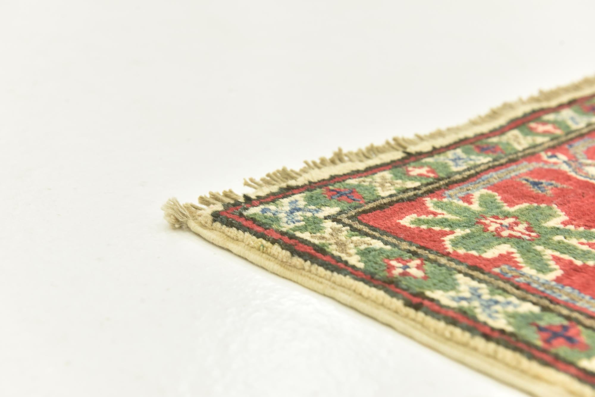 3' 10 x 5' 8 Hand Knotted Kazak Rug