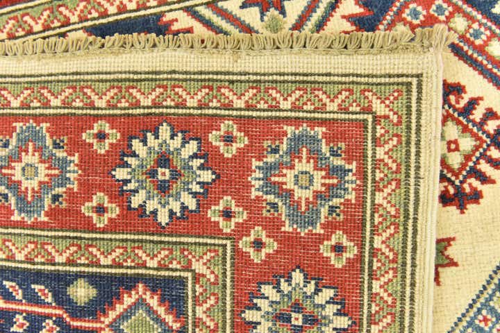 4' 1 x 5' 9 Hand Knotted Kazak Rug