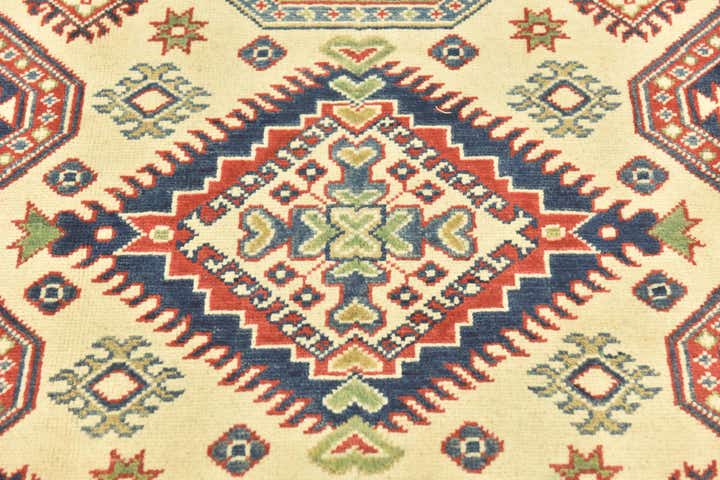 4' 1 x 5' 9 Hand Knotted Kazak Rug