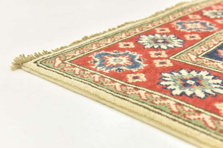 4' 1 x 5' 9 Hand Knotted Kazak Rug