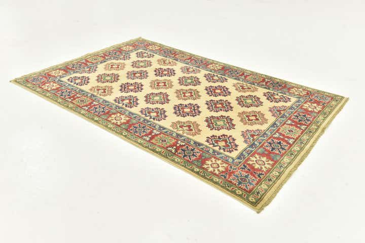 3' 10 x 6' Hand Knotted Kazak Rug