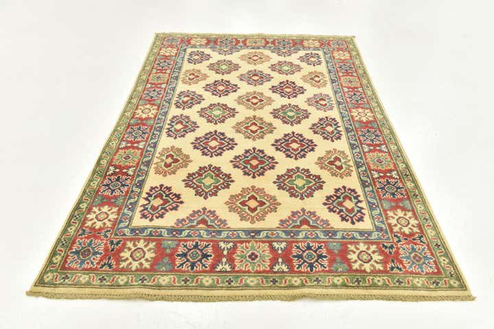 3' 10 x 6' Hand Knotted Kazak Rug