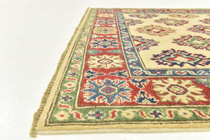 3' 10 x 6' Hand Knotted Kazak Rug