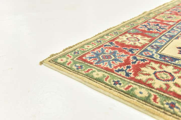 3' 10 x 6' Hand Knotted Kazak Rug