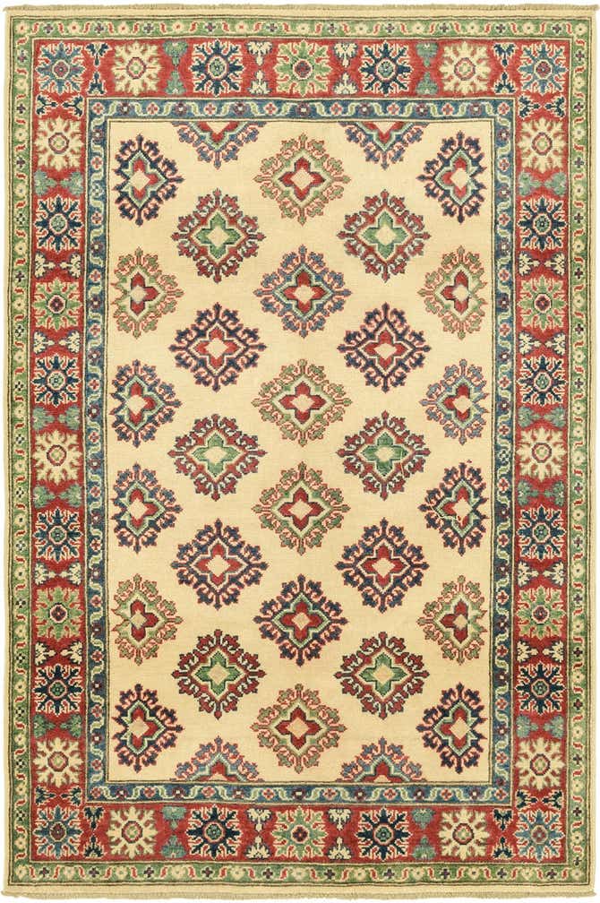 3' 10 x 6' Hand Knotted Kazak Rug