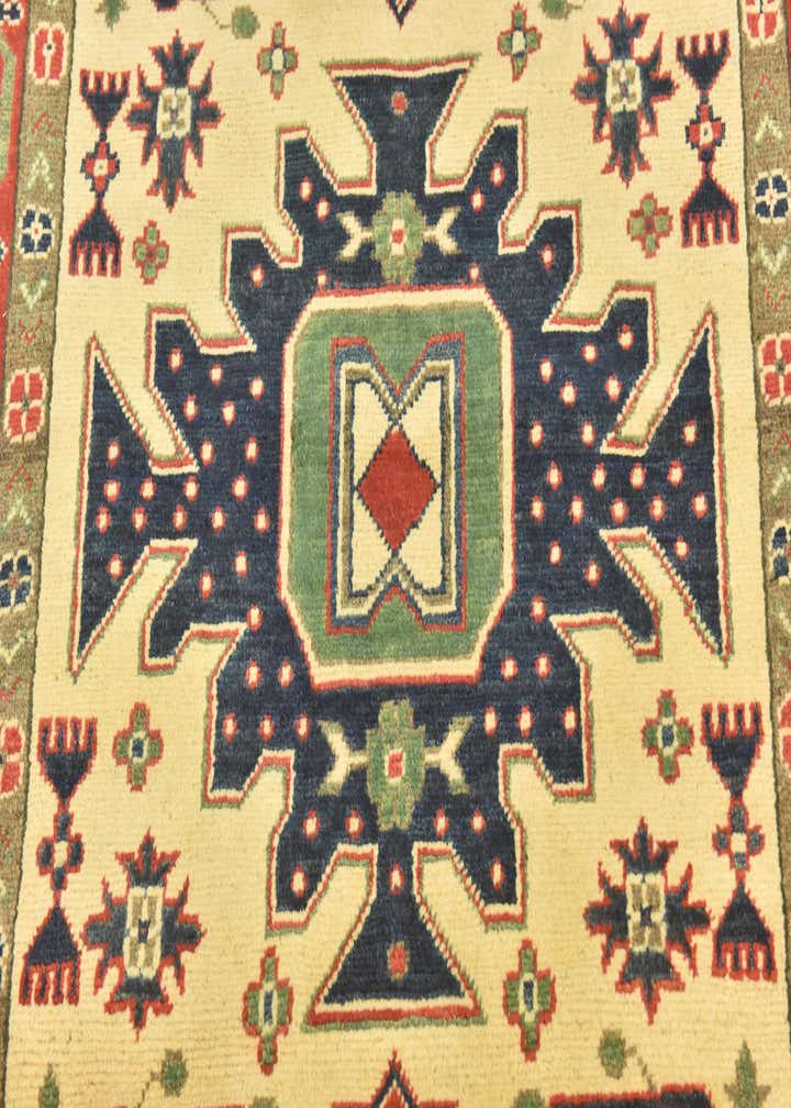 4' x 6' Hand Knotted Kazak Rug