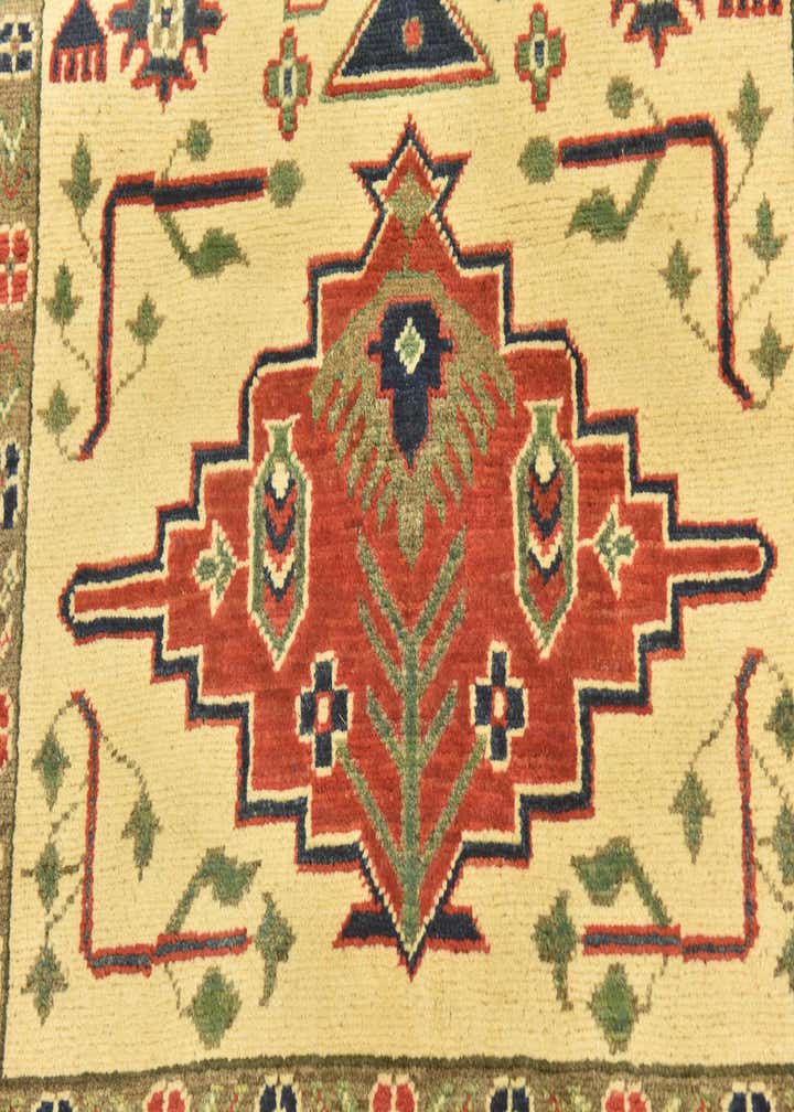 4' x 6' Hand Knotted Kazak Rug