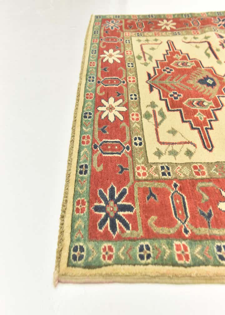 4' x 6' Hand Knotted Kazak Rug