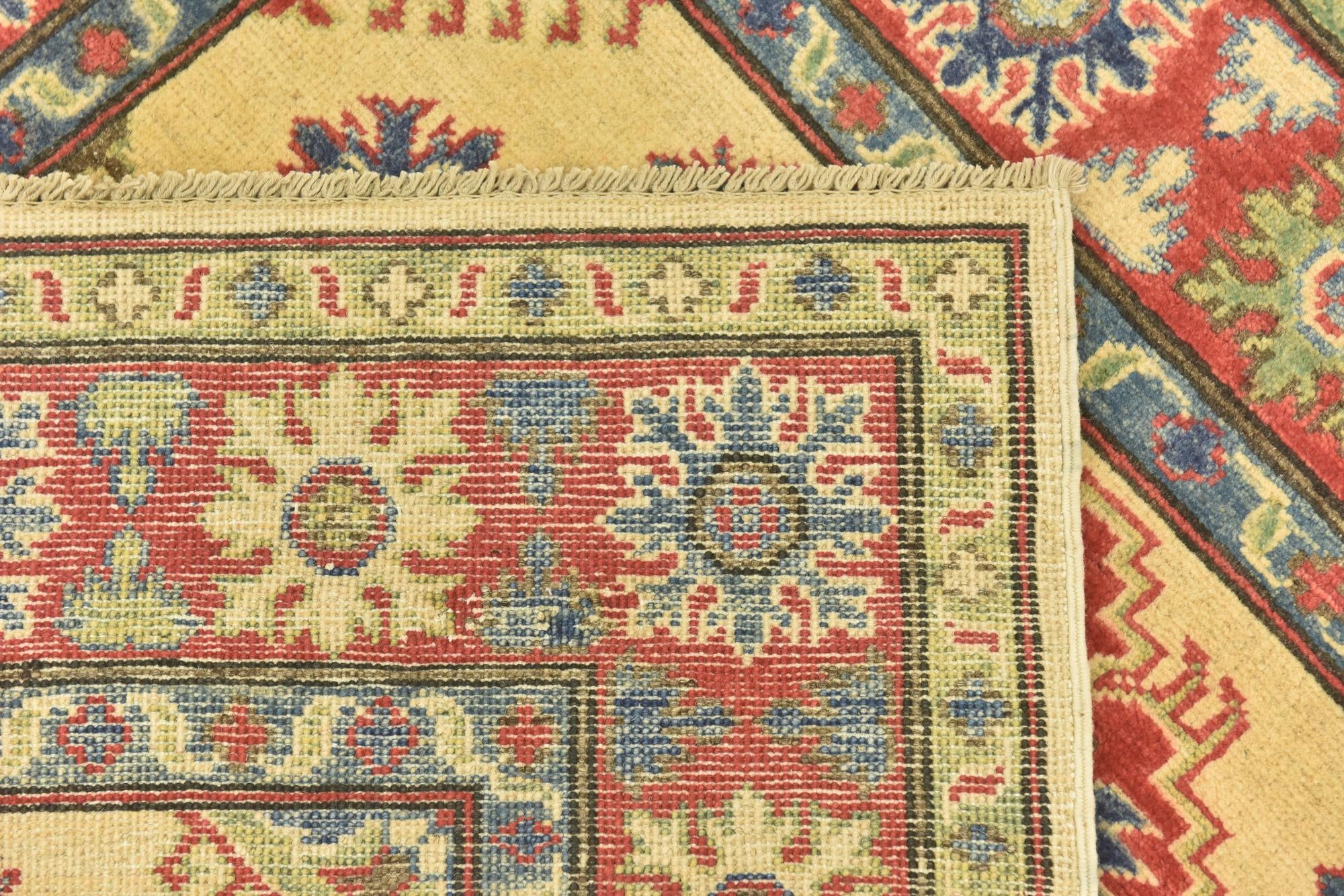 4' 2 x 6' Hand Knotted Kazak Rug