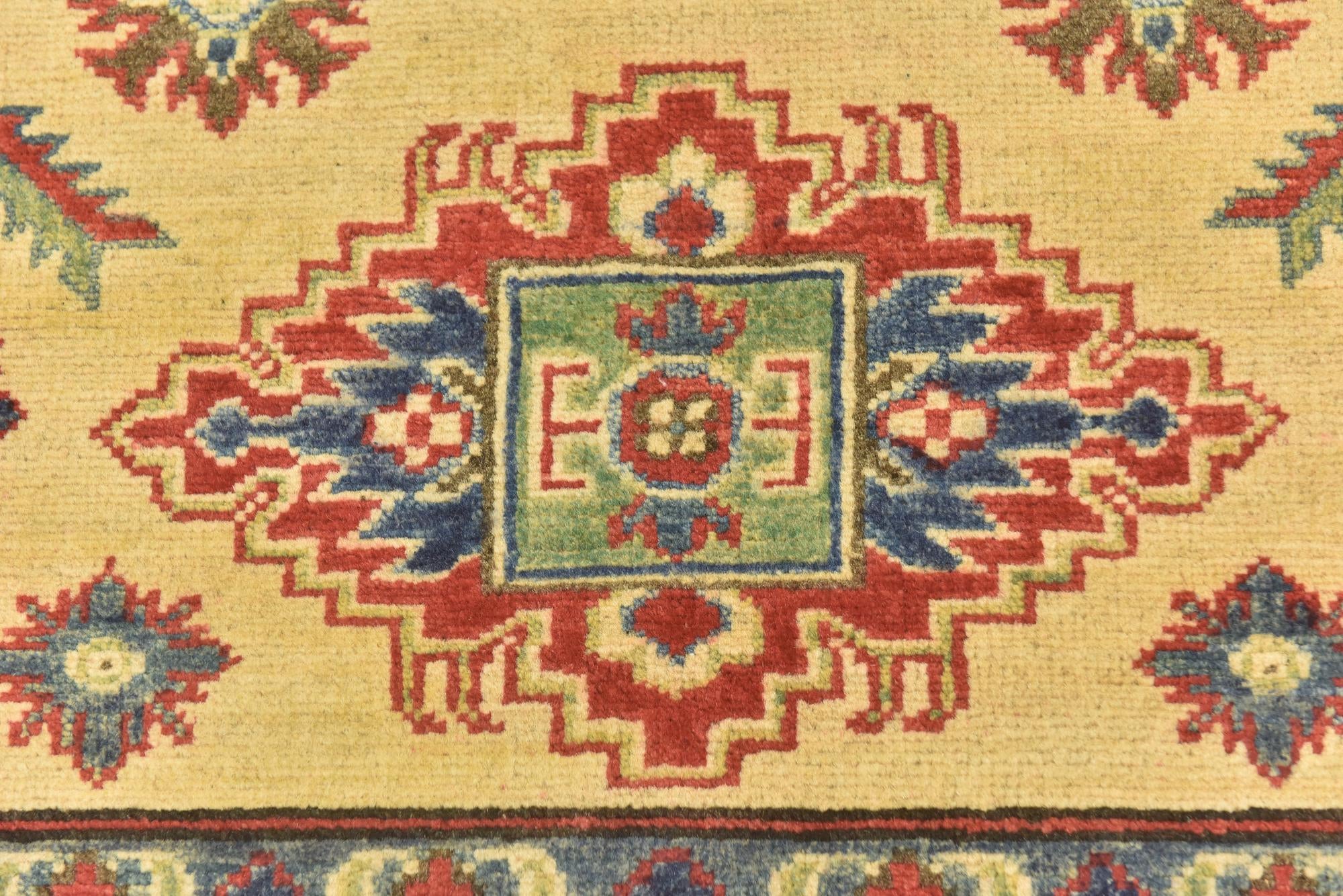 4' 2 x 6' Hand Knotted Kazak Rug