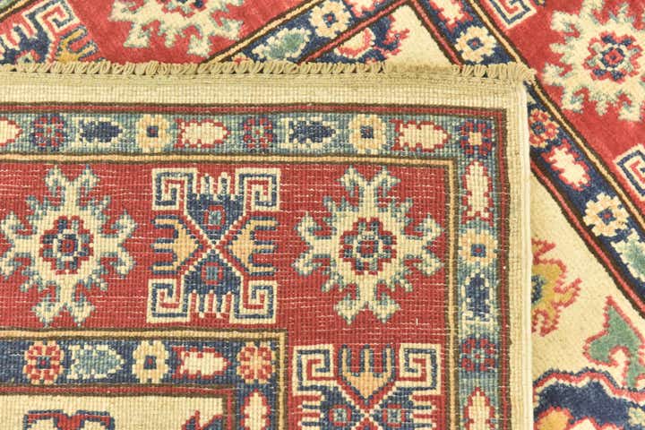 4' 2 x 6' 2 Hand Knotted Kazak Rug