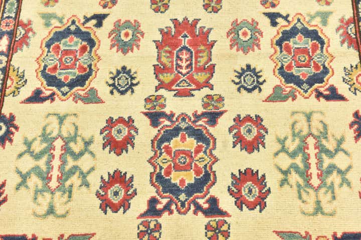 4' 2 x 6' 2 Hand Knotted Kazak Rug
