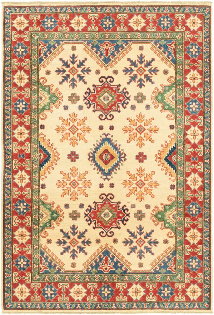 4' 1 x 6' Hand Knotted Kazak Rug