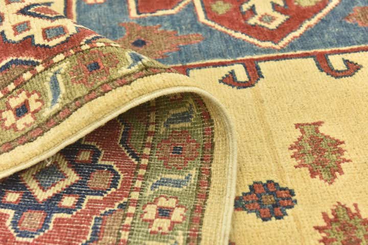 6' 3 x 9' Hand Knotted Kazak Rug