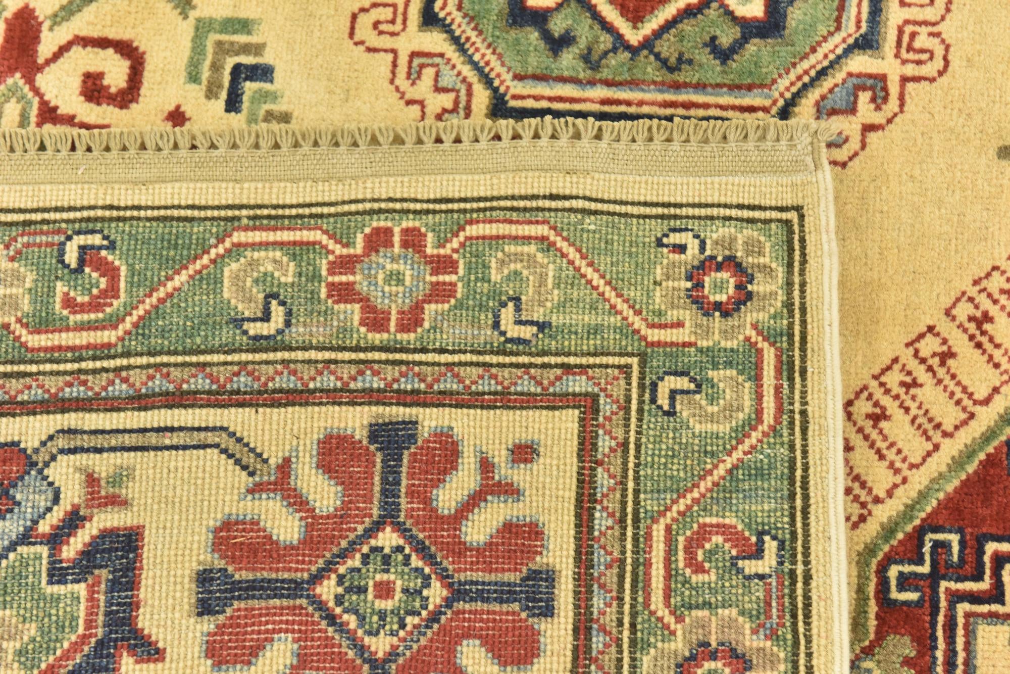 6' 8 x 9' 6 Hand Knotted Kazak Rug