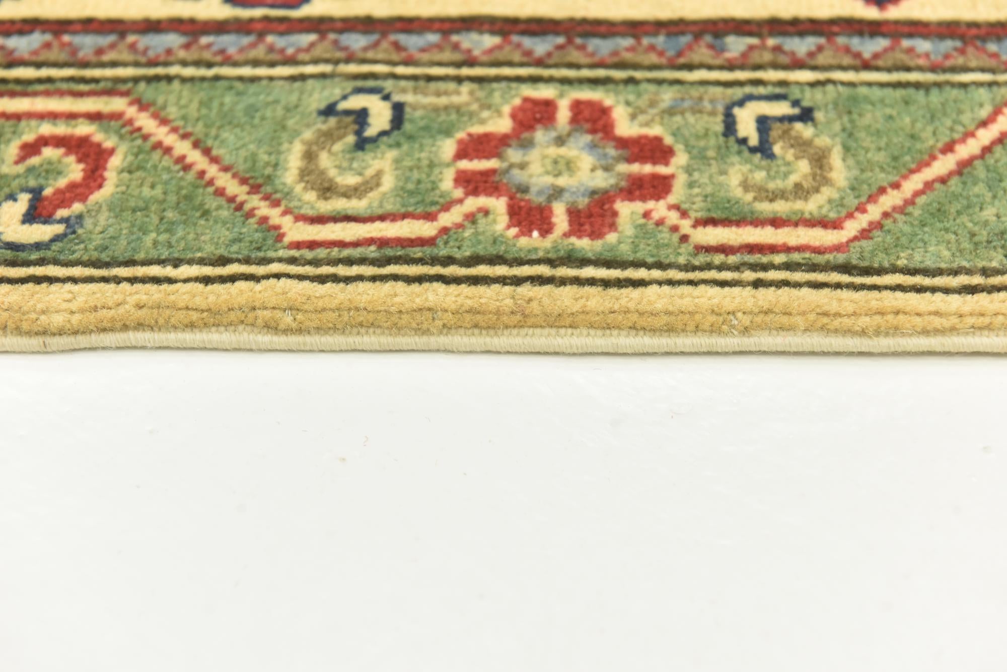 6' 8 x 9' 6 Hand Knotted Kazak Rug