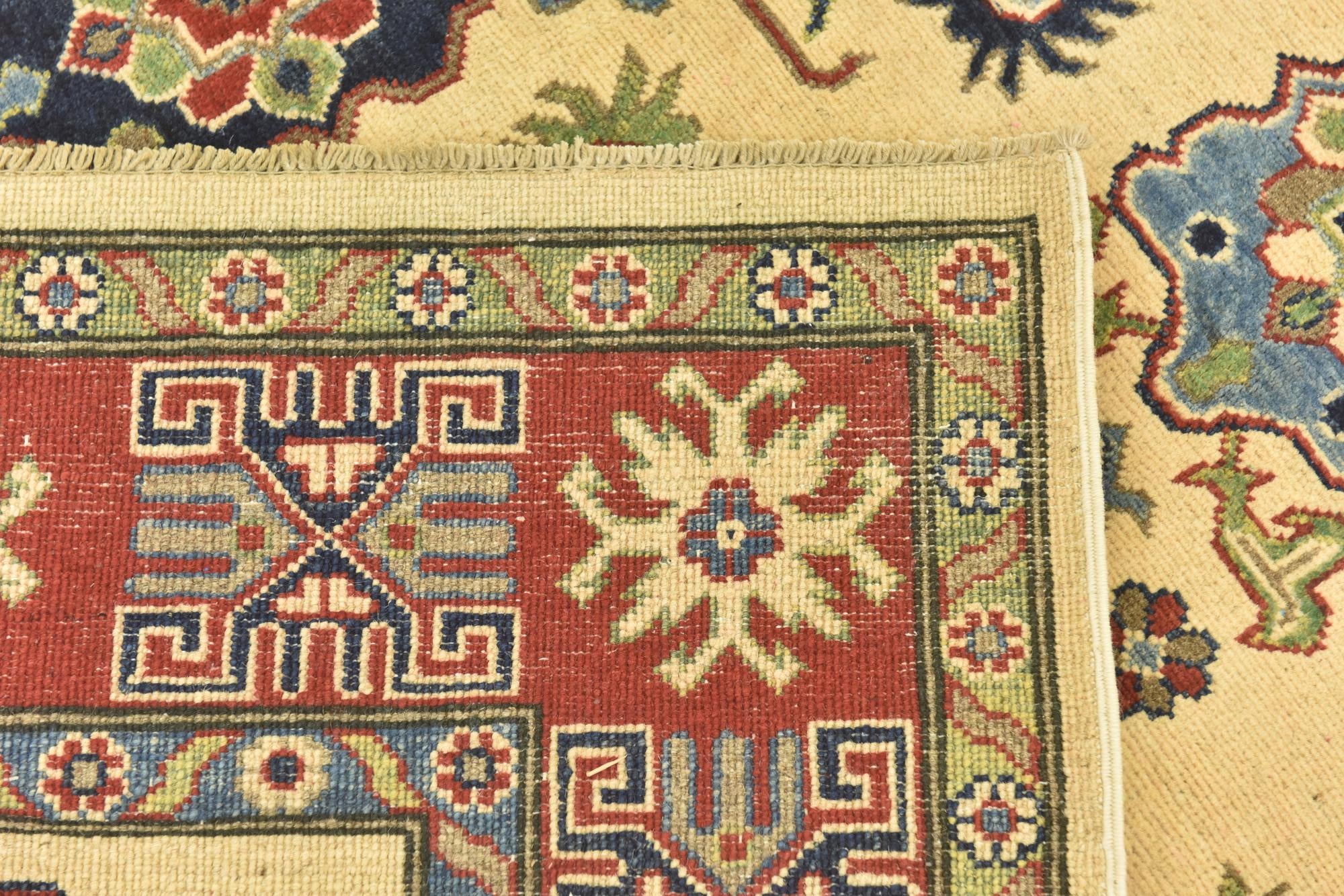 5' 8 x 7' 9 Hand Knotted Kazak Rug