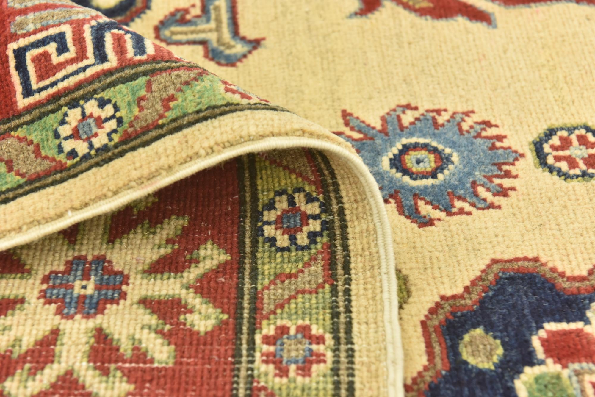 5' 8 x 7' 9 Hand Knotted Kazak Rug