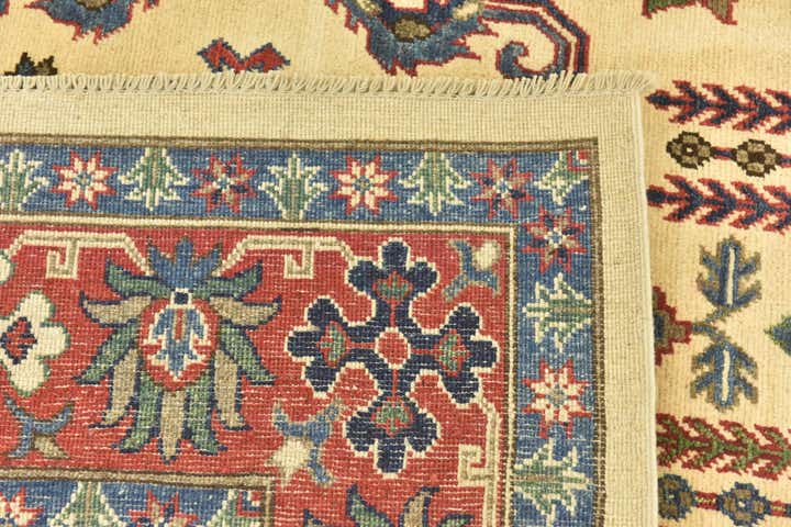 6' 5 x 10' 10 Hand Knotted Kazak Rug