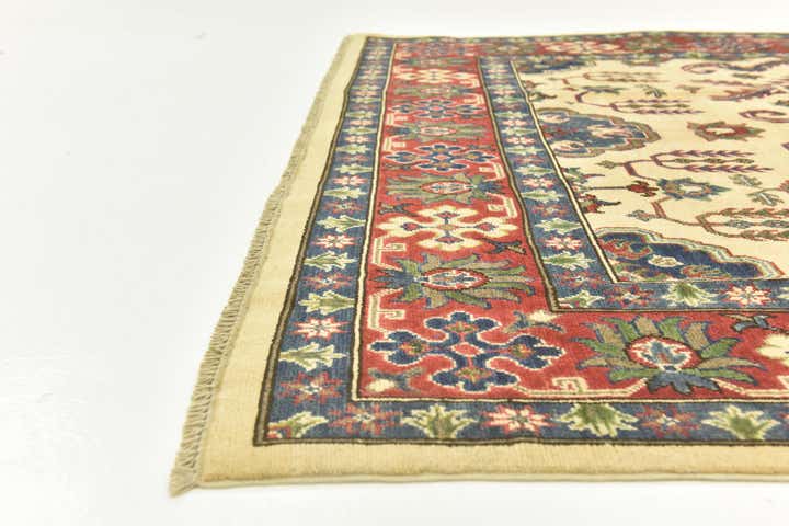 6' 5 x 10' 10 Hand Knotted Kazak Rug