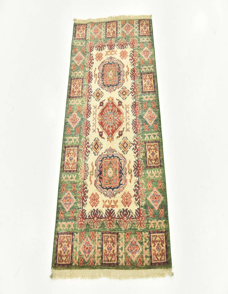 Detail image of 2' 8 x 4' Hand Knotted Kazak Oriental Rug