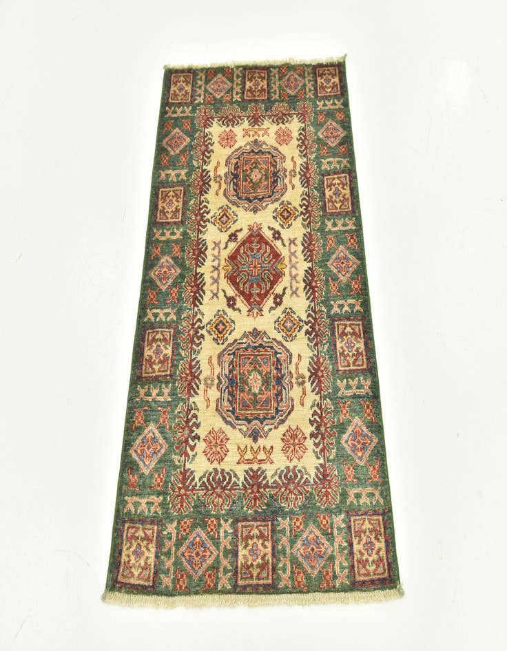 Detail image of 2' 8 x 4'  Hand Knotted Kazak Oriental Rug