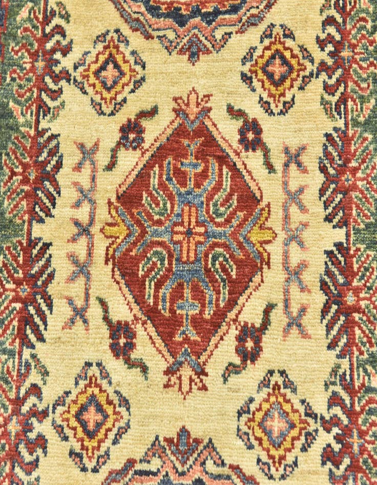 Detail image of 2' 8 x 4'  Hand Knotted Kazak Oriental Rug