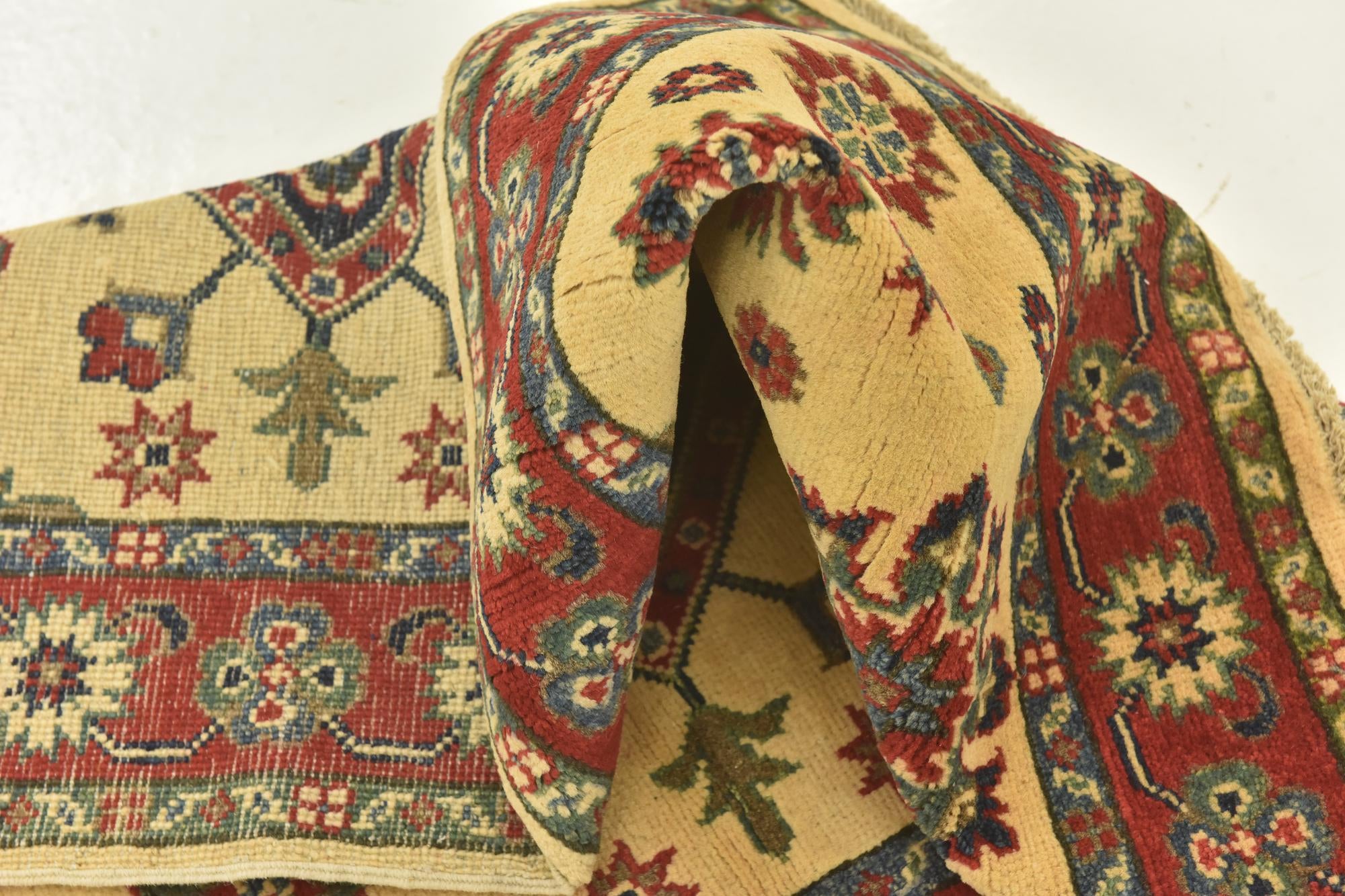 3' 5 x 5' 3 Hand Knotted Kazak Oriental Rug