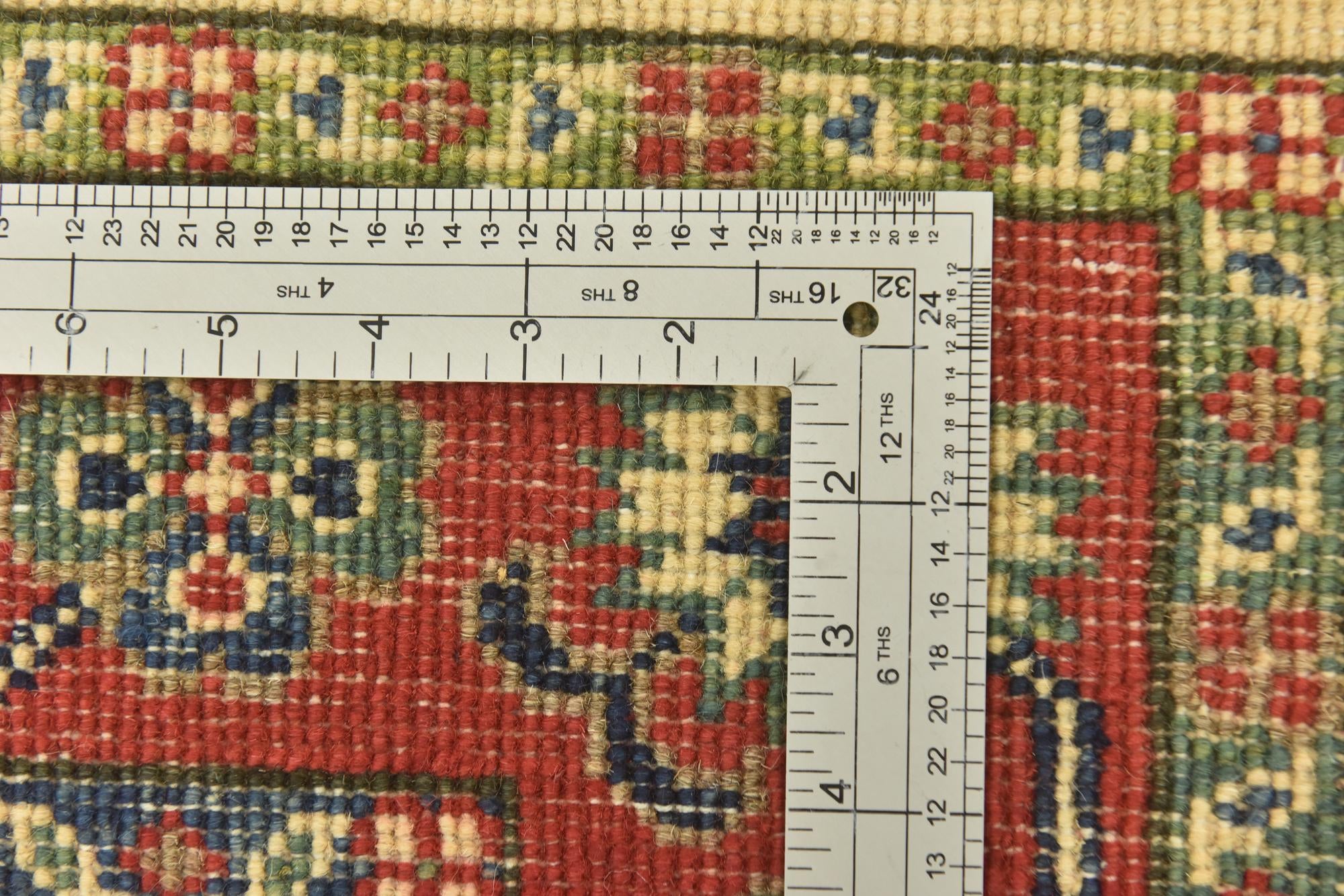 3' 5 x 5' 3 Hand Knotted Kazak Oriental Rug