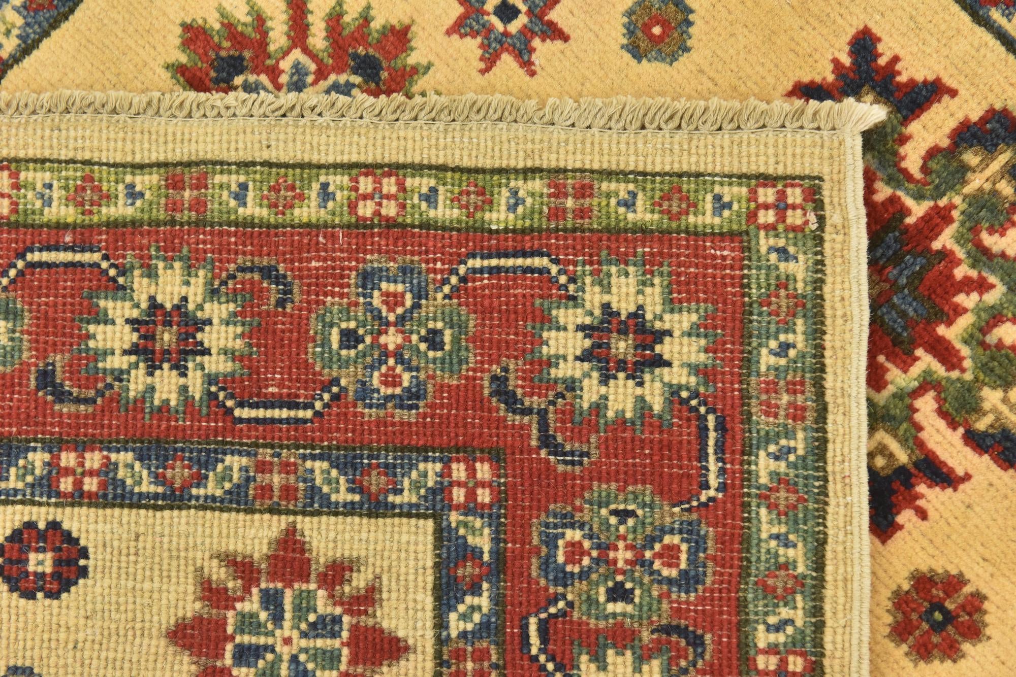 3' 5 x 5' 3 Hand Knotted Kazak Oriental Rug