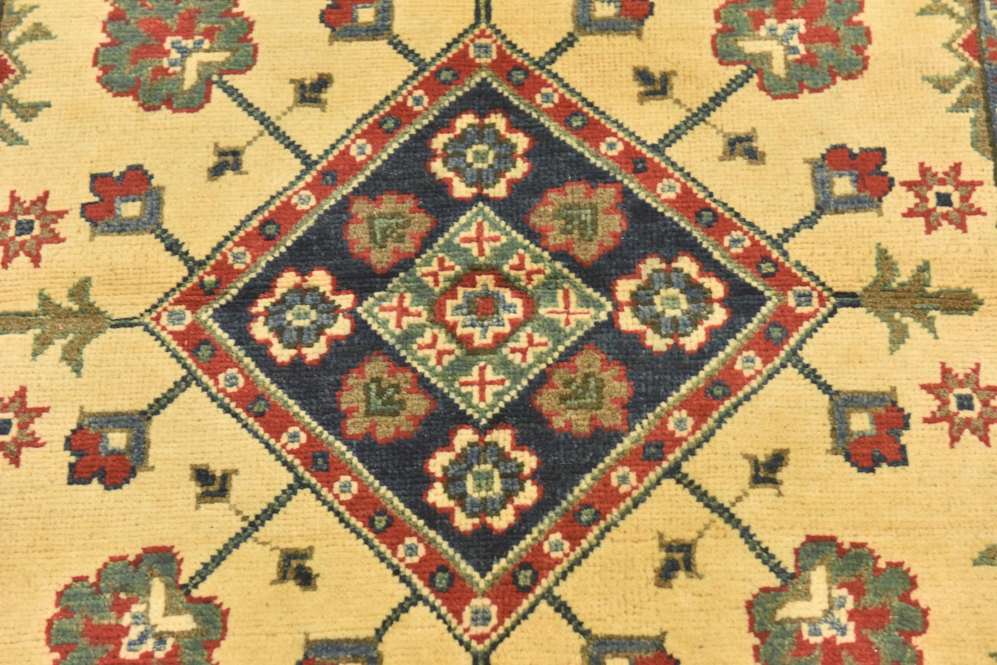3' 5 x 5' 3 Hand Knotted Kazak Oriental Rug
