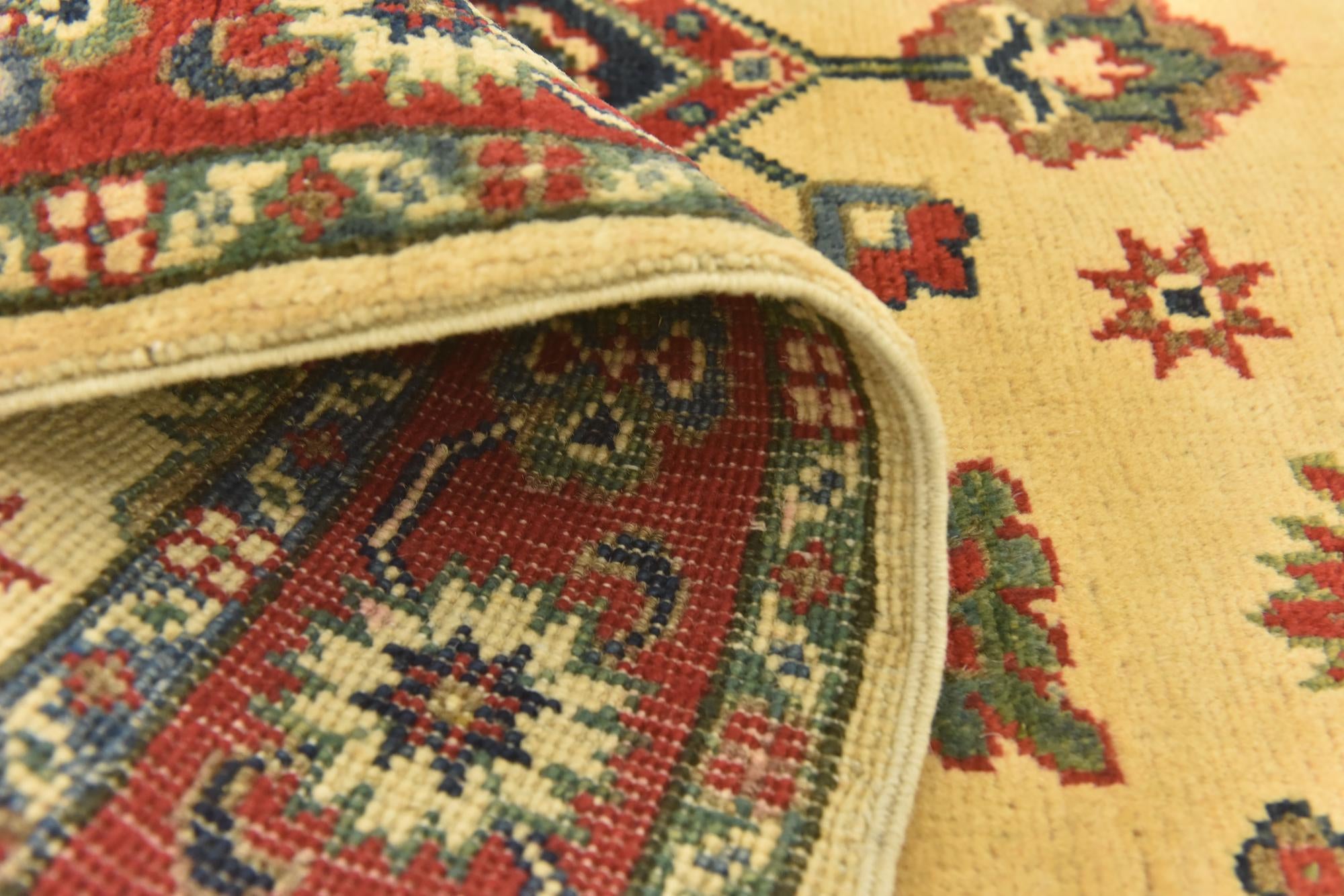 3' 5 x 5' 3 Hand Knotted Kazak Oriental Rug