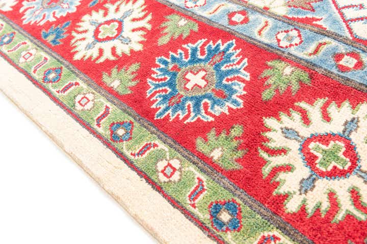 6' 6 x 9' 7 Hand Knotted Kazak Rug