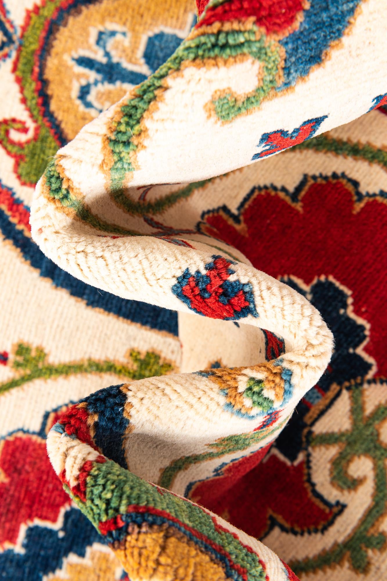 4' 10 x 7' 3 Hand Knotted Kazak Rug