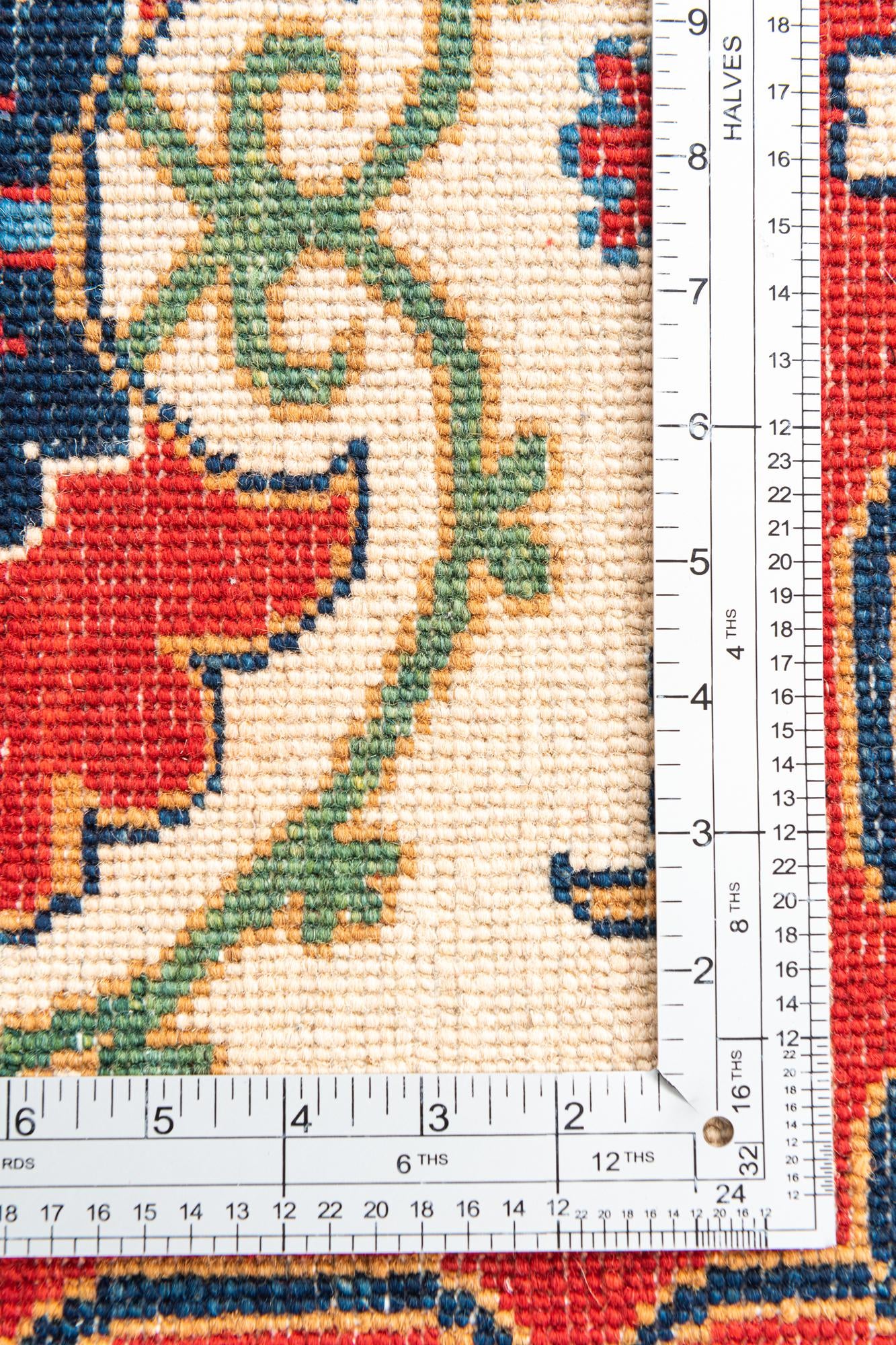 4' 10 x 7' 3 Hand Knotted Kazak Rug
