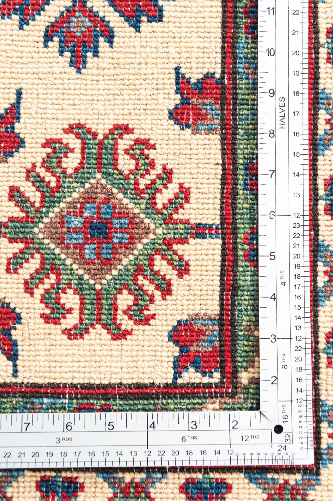5' 1 x 7' Hand Knotted Kazak Rug
