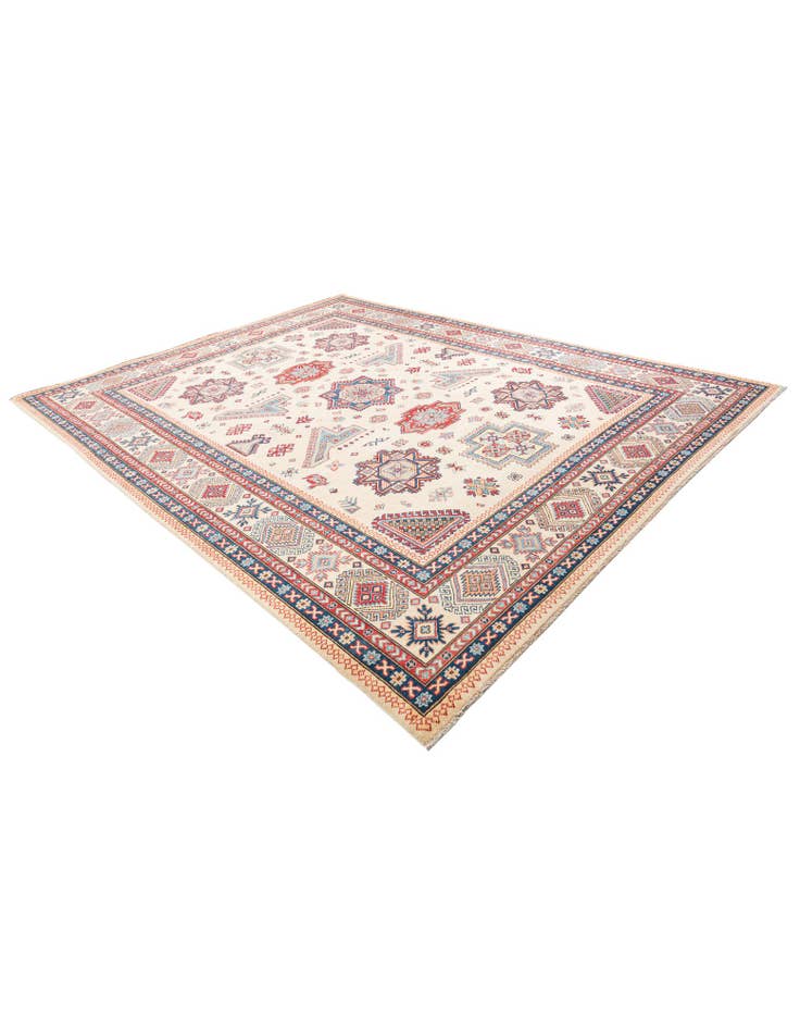 Detail image of 9' 2 x 11' 8 Hand Knotted Kazak Rug