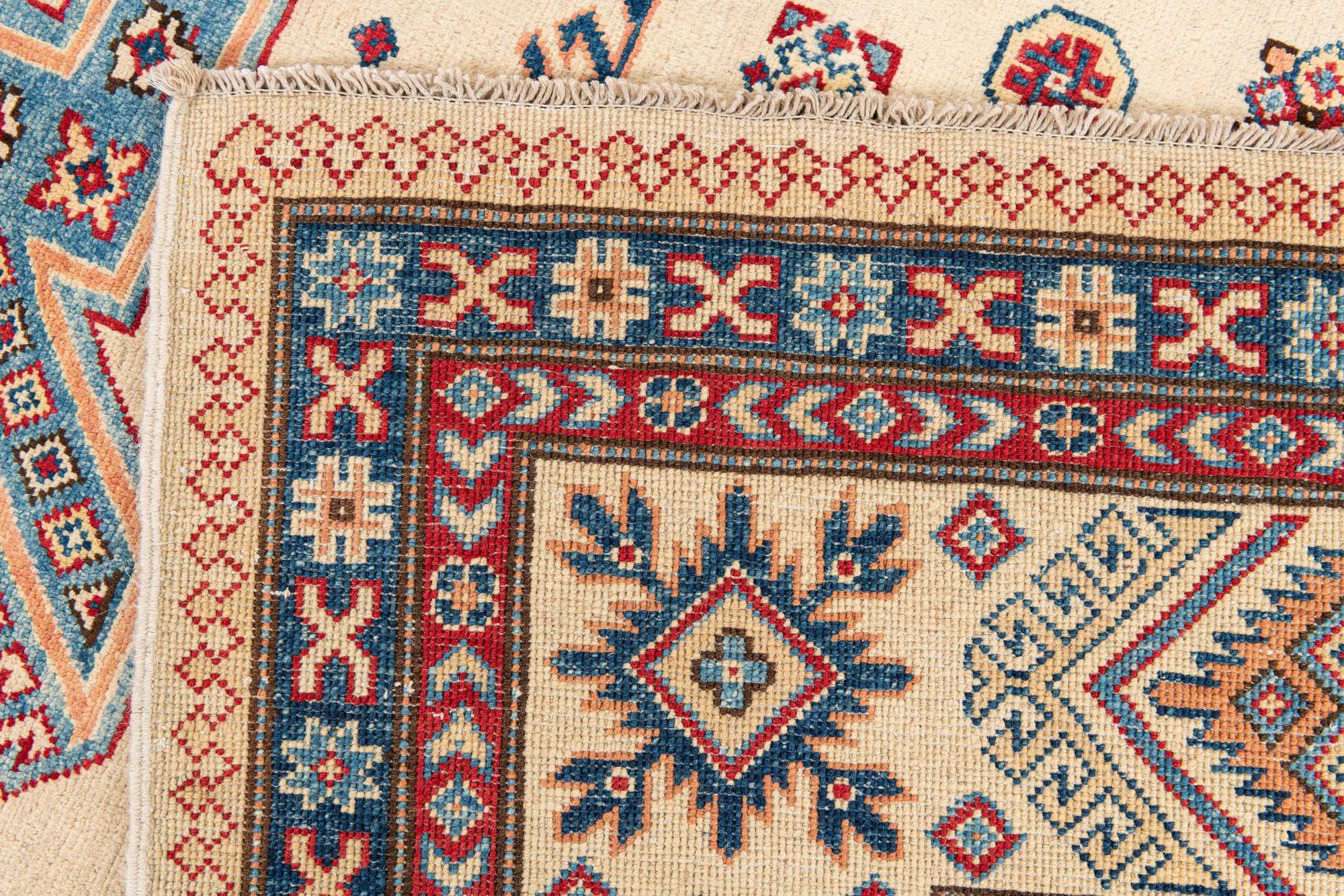 9' 2 x 11' 8 Hand Knotted Kazak Rug