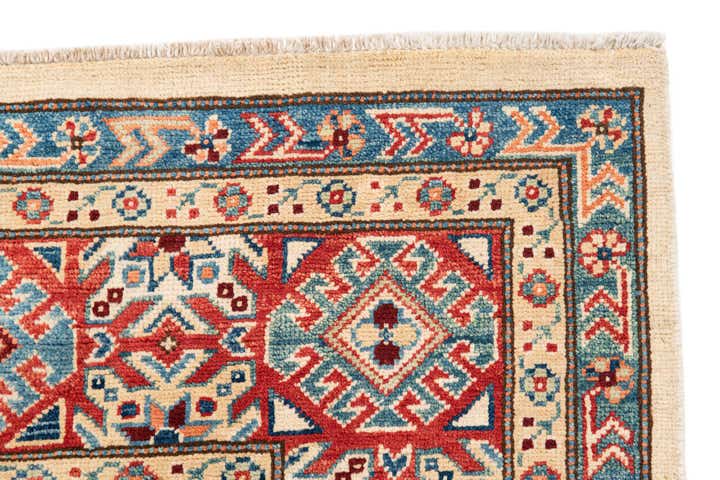 8' x 9' 8 Hand Knotted Kazak Rug
