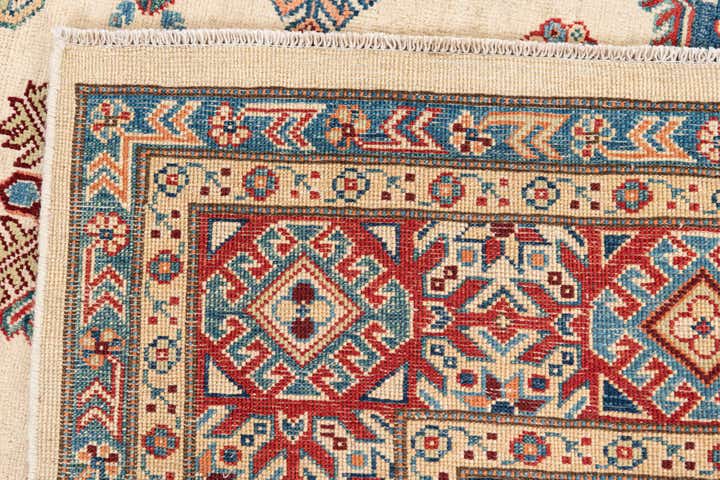 8' x 9' 8 Hand Knotted Kazak Rug