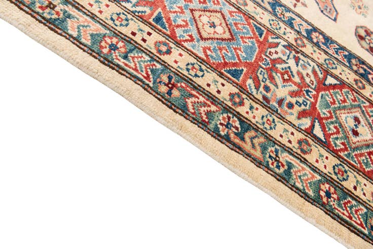 Detail image of 8' x 9' 8 Hand Knotted Kazak Rug
