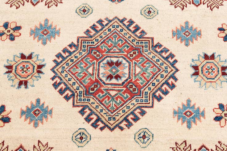 Detail image of 8' x 9' 8 Hand Knotted Kazak Rug