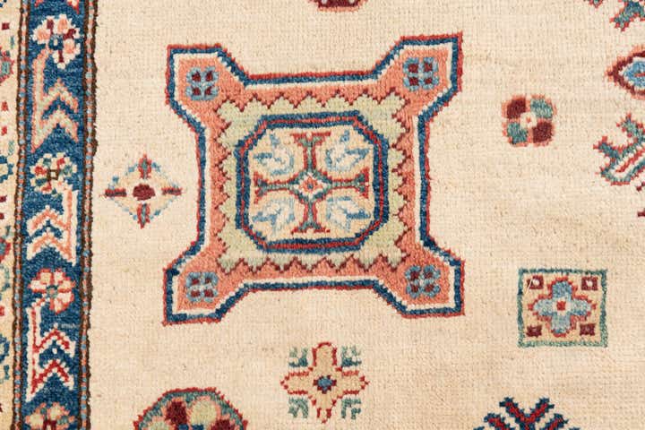 8' x 9' 8 Hand Knotted Kazak Rug