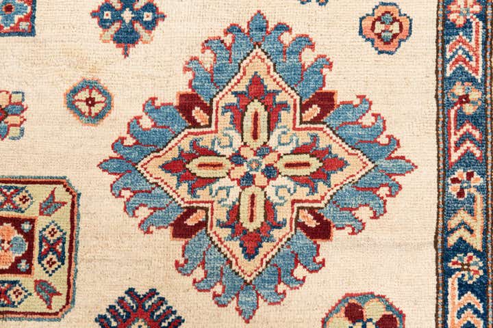 8' x 9' 8 Hand Knotted Kazak Rug