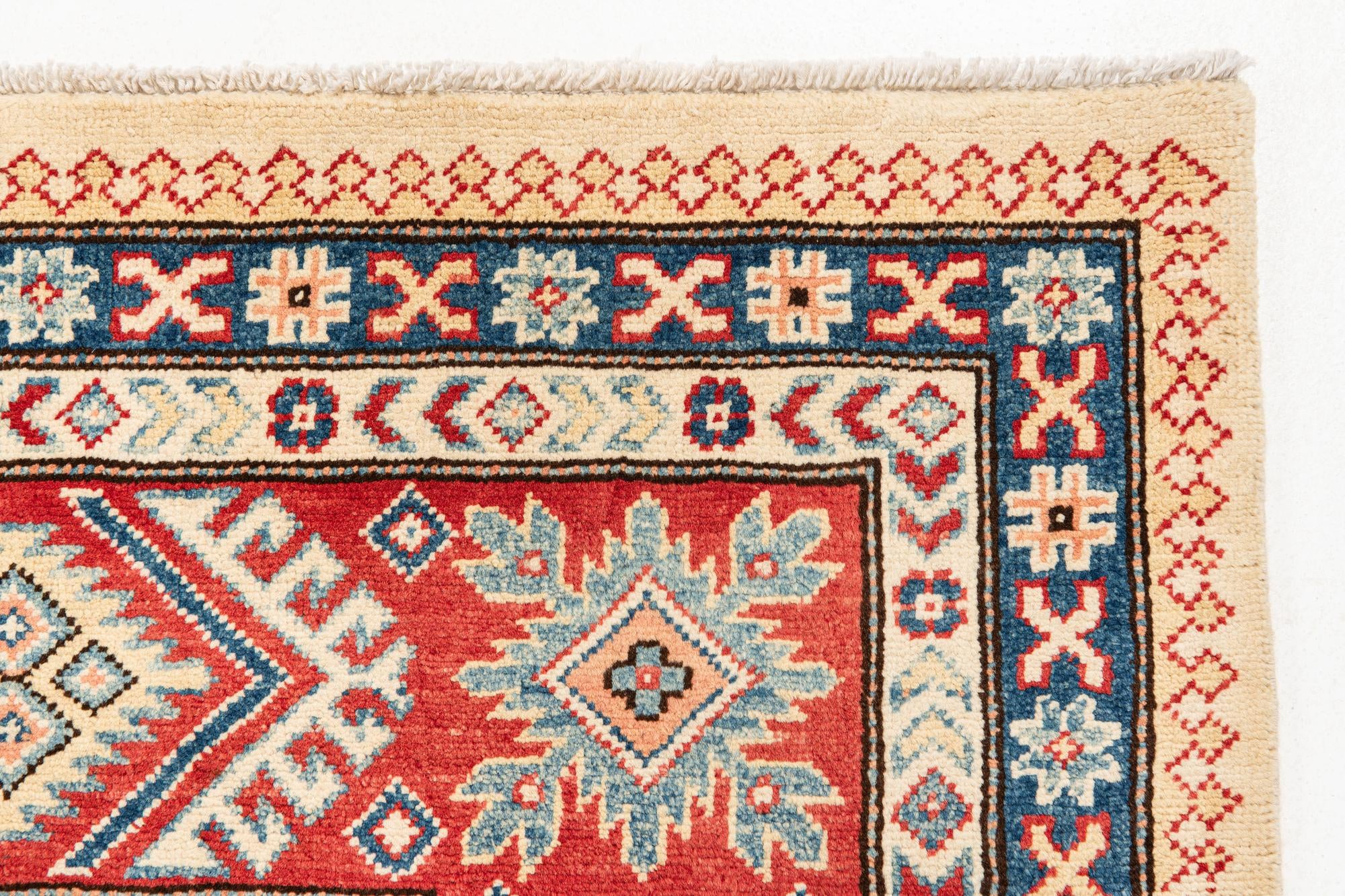 9' 2 x 11' 9 Hand Knotted Kazak Rug