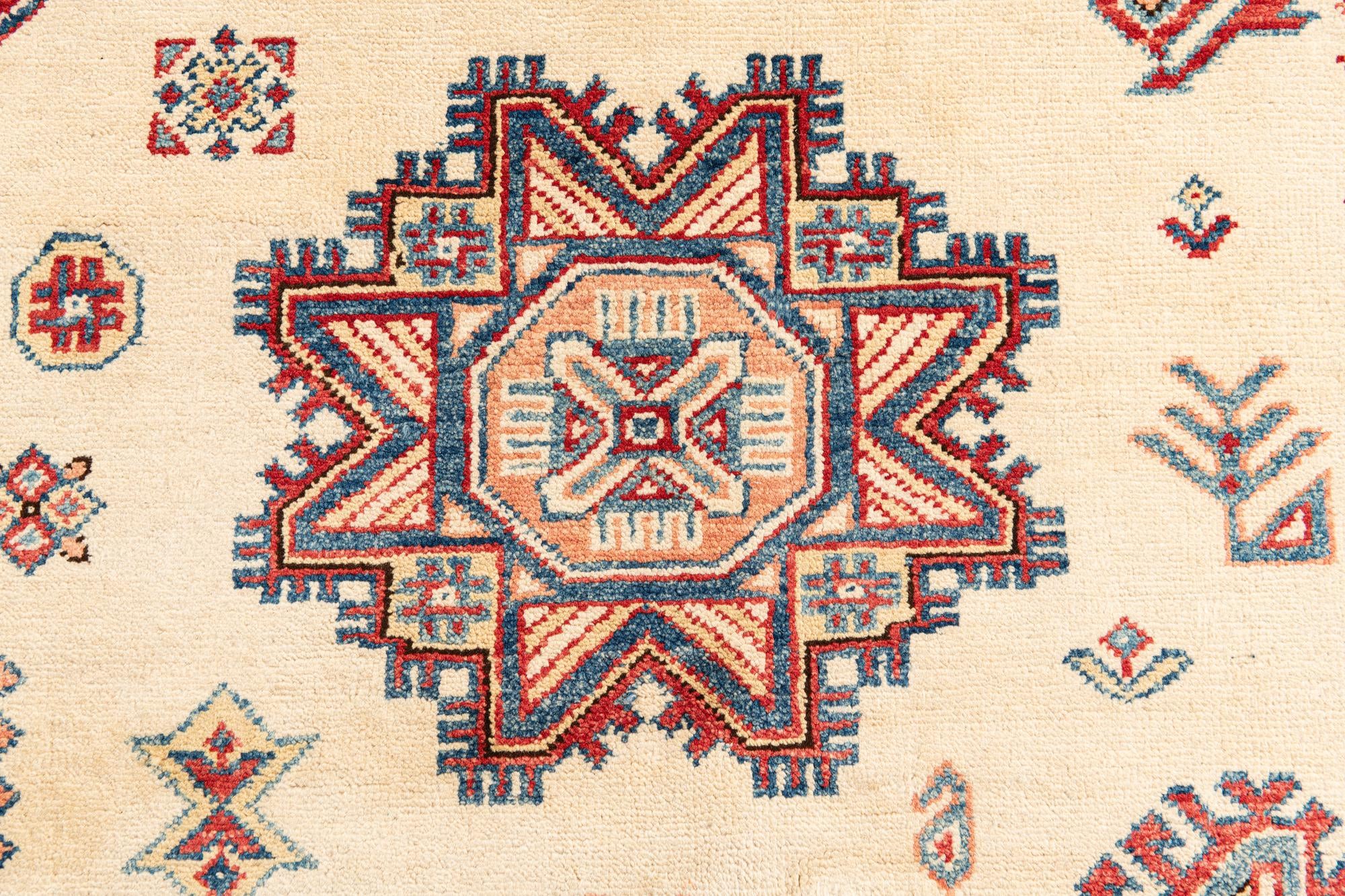 9' 2 x 11' 9 Hand Knotted Kazak Rug