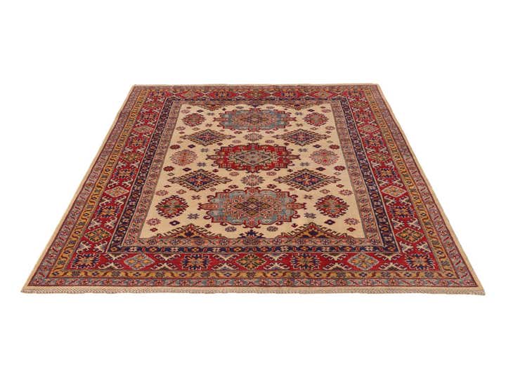 6' 1 x 9' Hand Knotted Kazak Rug
