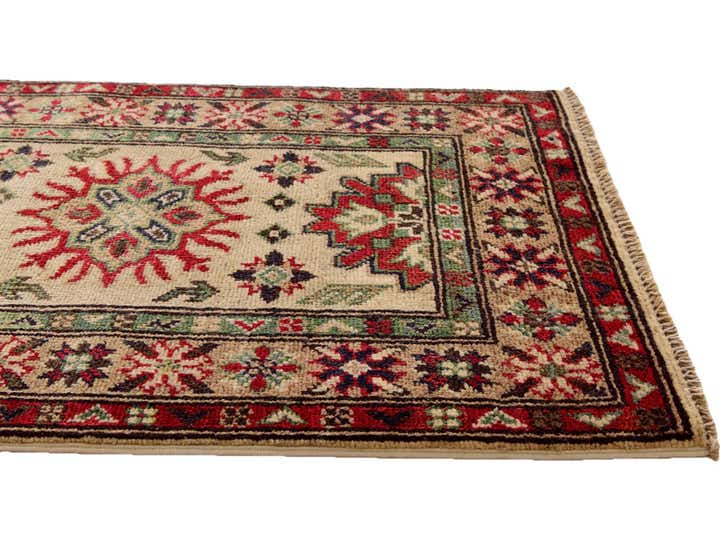 2' x 3' Hand Knotted Kazak Rug
